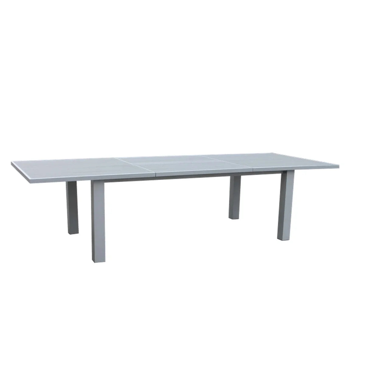Mezo Extendable Table with Aluminum Slat Top