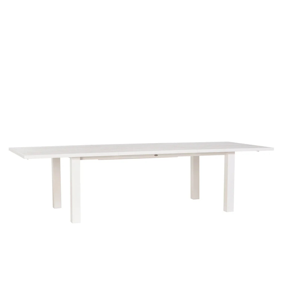 Mezo Extendable Table with Aluminum Slat Top