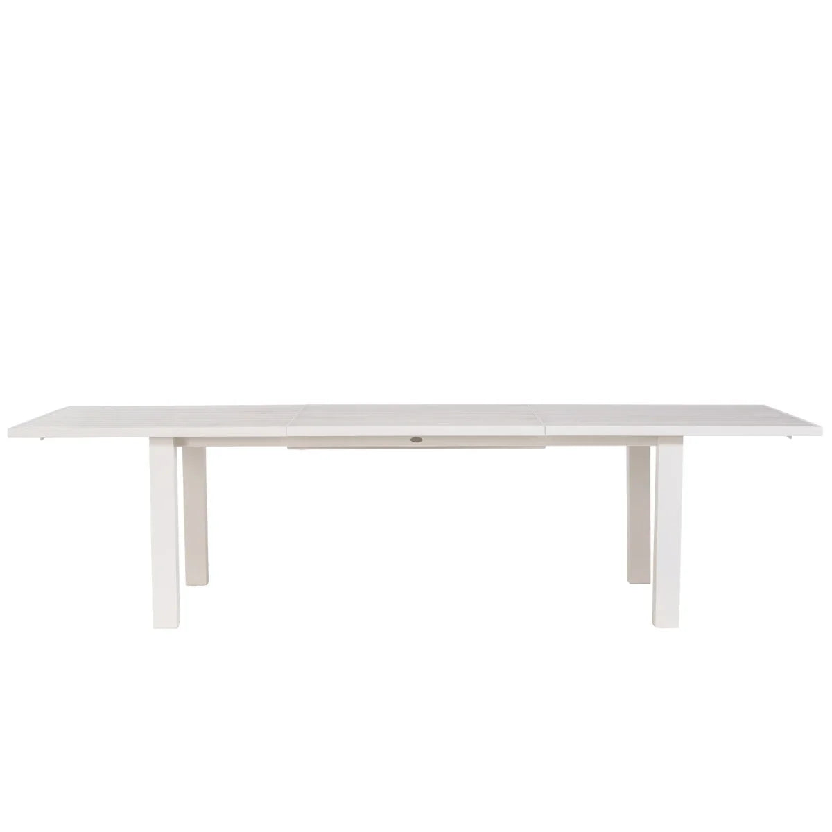 Mezo Extendable Table with Aluminum Slat Top