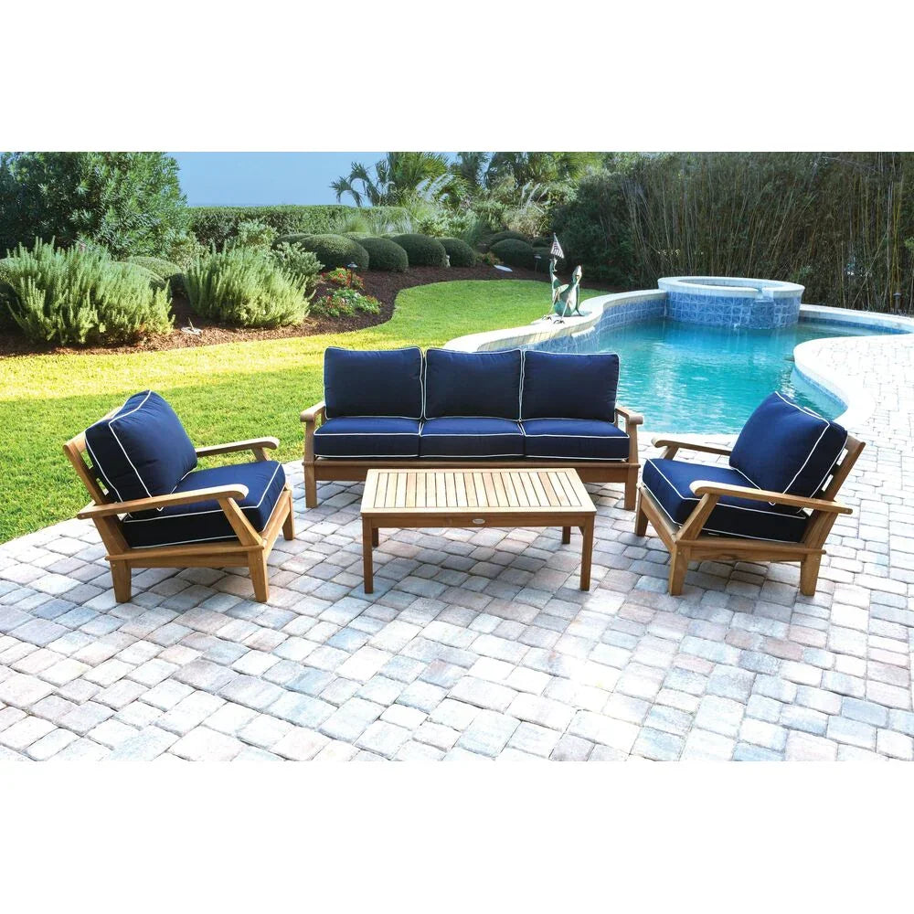 Royal Teak Miami Cushioned Reclining Sofa