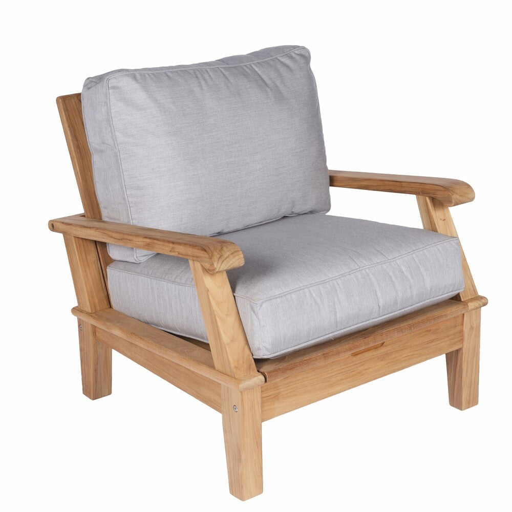 Royal Teak Miami Cushioned Reclining Club Chair