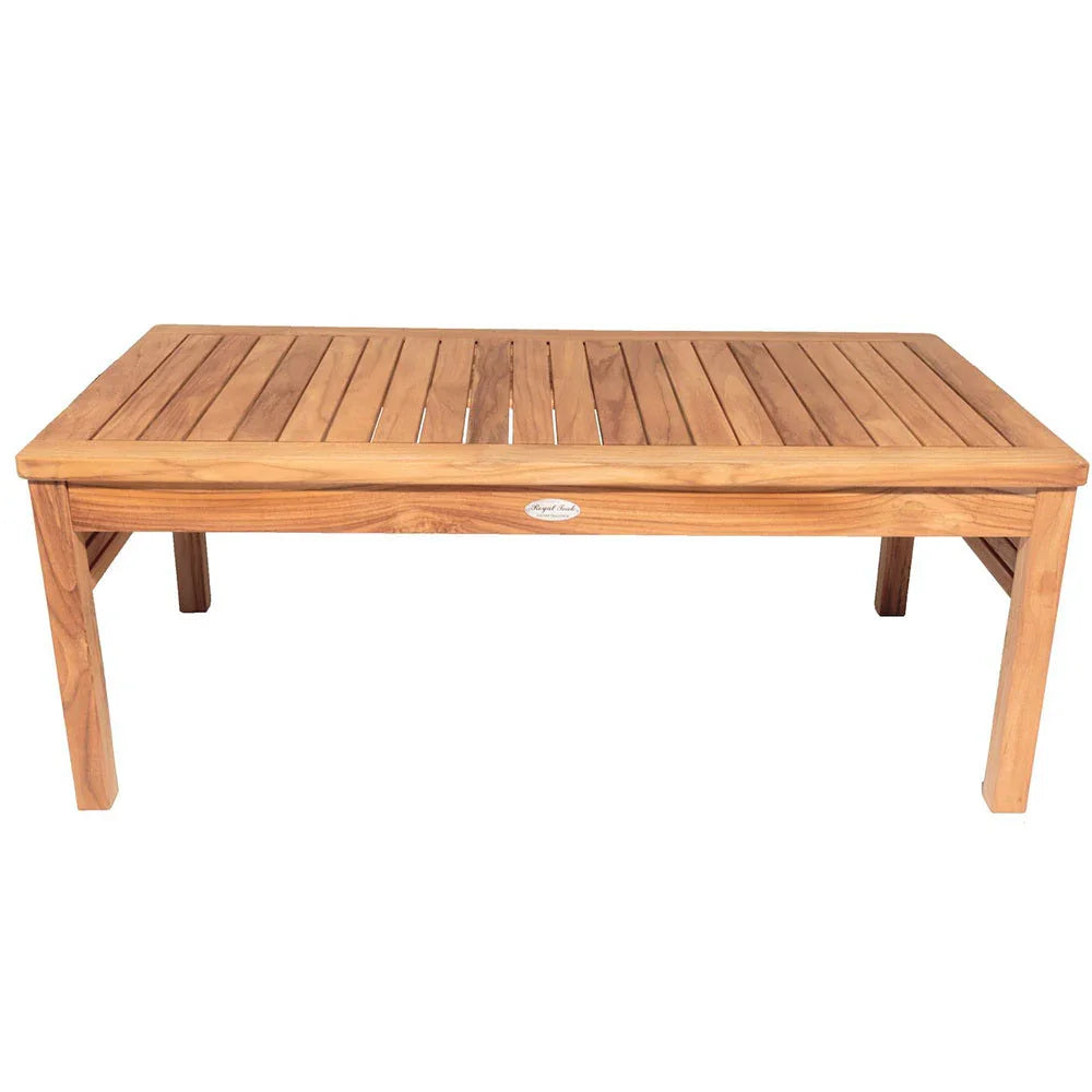 Royal Teak Miami Coffee Table detail