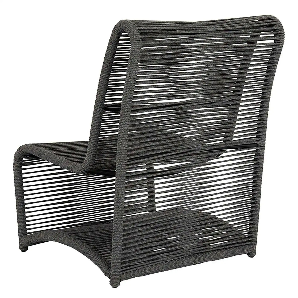 Milano Rope Armless Club Chair SW4102-21 by Sunset West 4