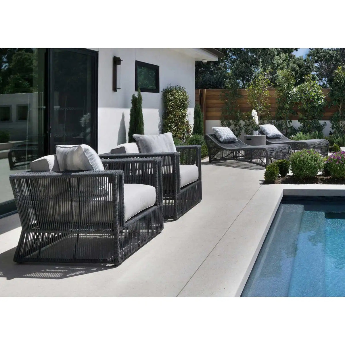 Milano Rope Club Chair SW4101-21 by Sunset West 5