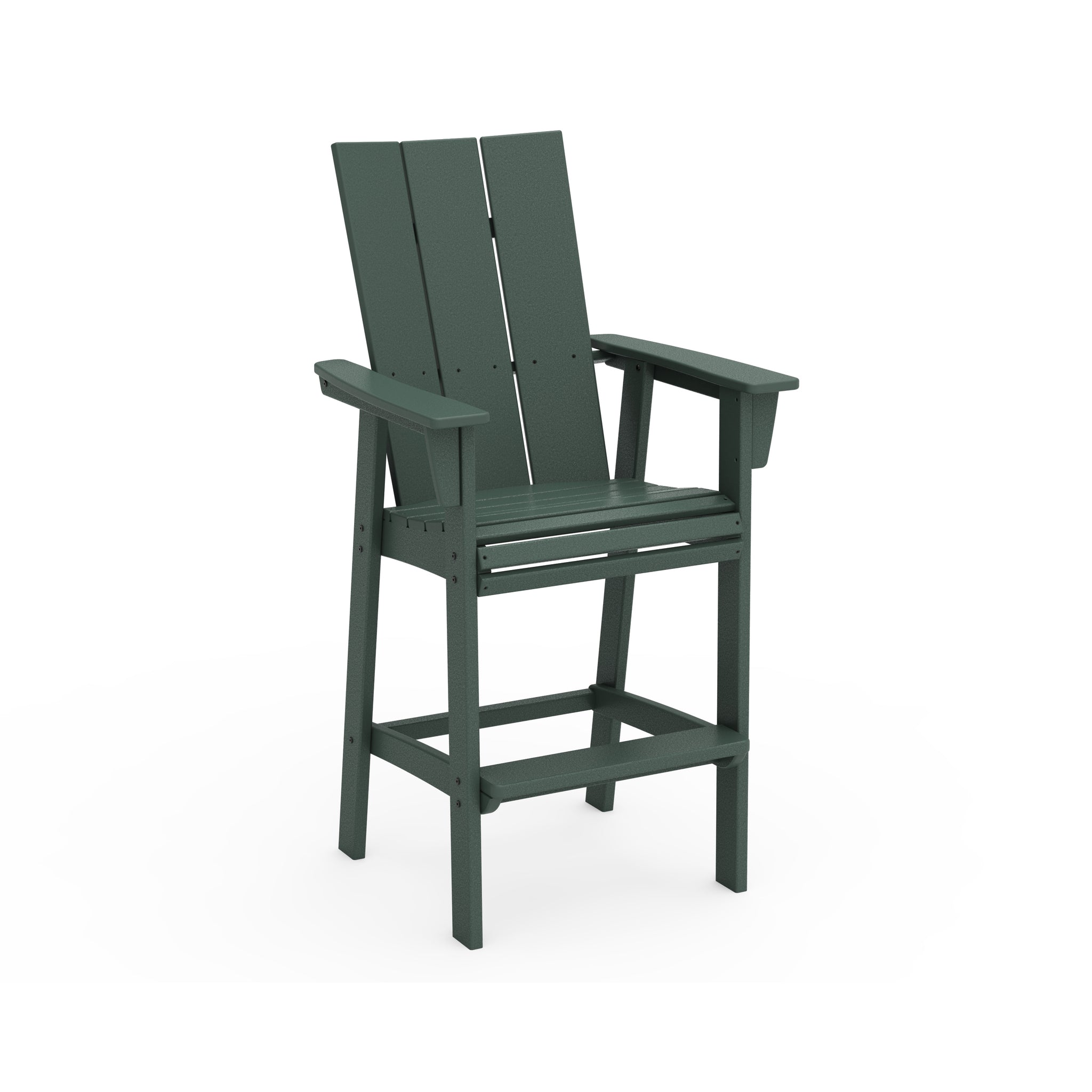 Modern Curveback Adirondack Bar Arm Chair 2
