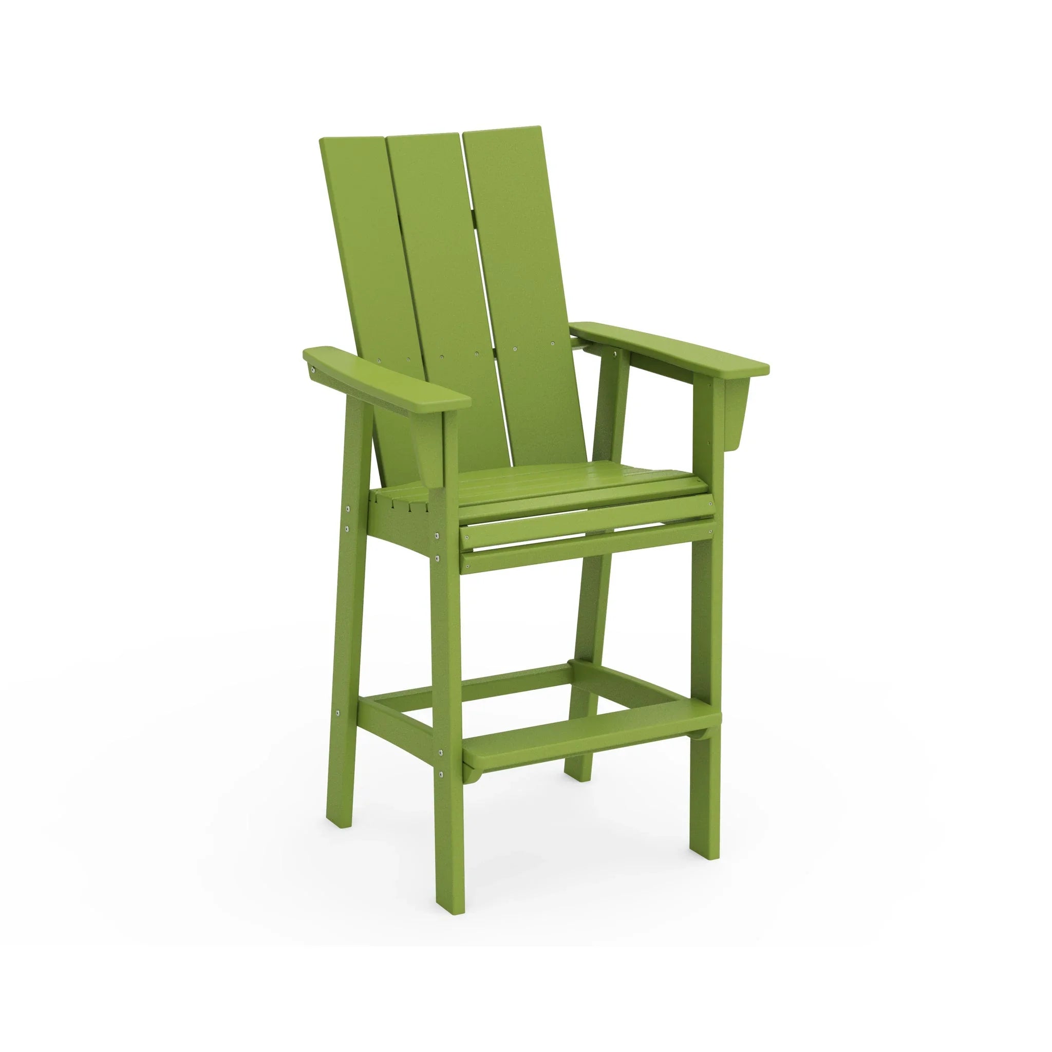 Modern Curveback Adirondack Bar Arm Chair 9