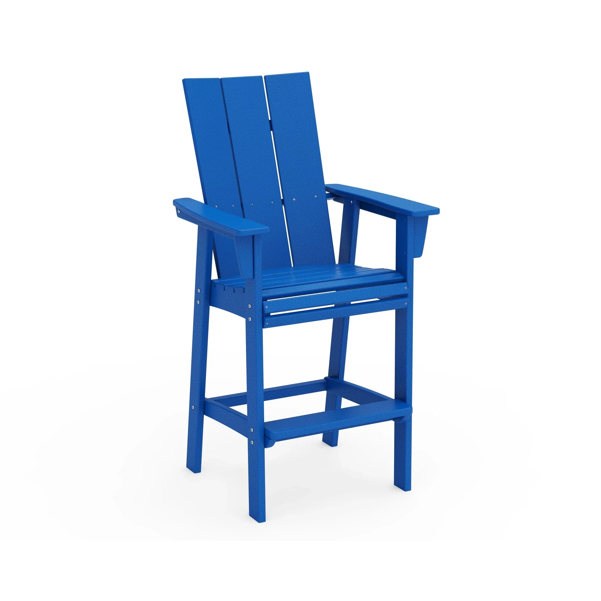 Modern Curveback Adirondack Bar Arm Chair 11