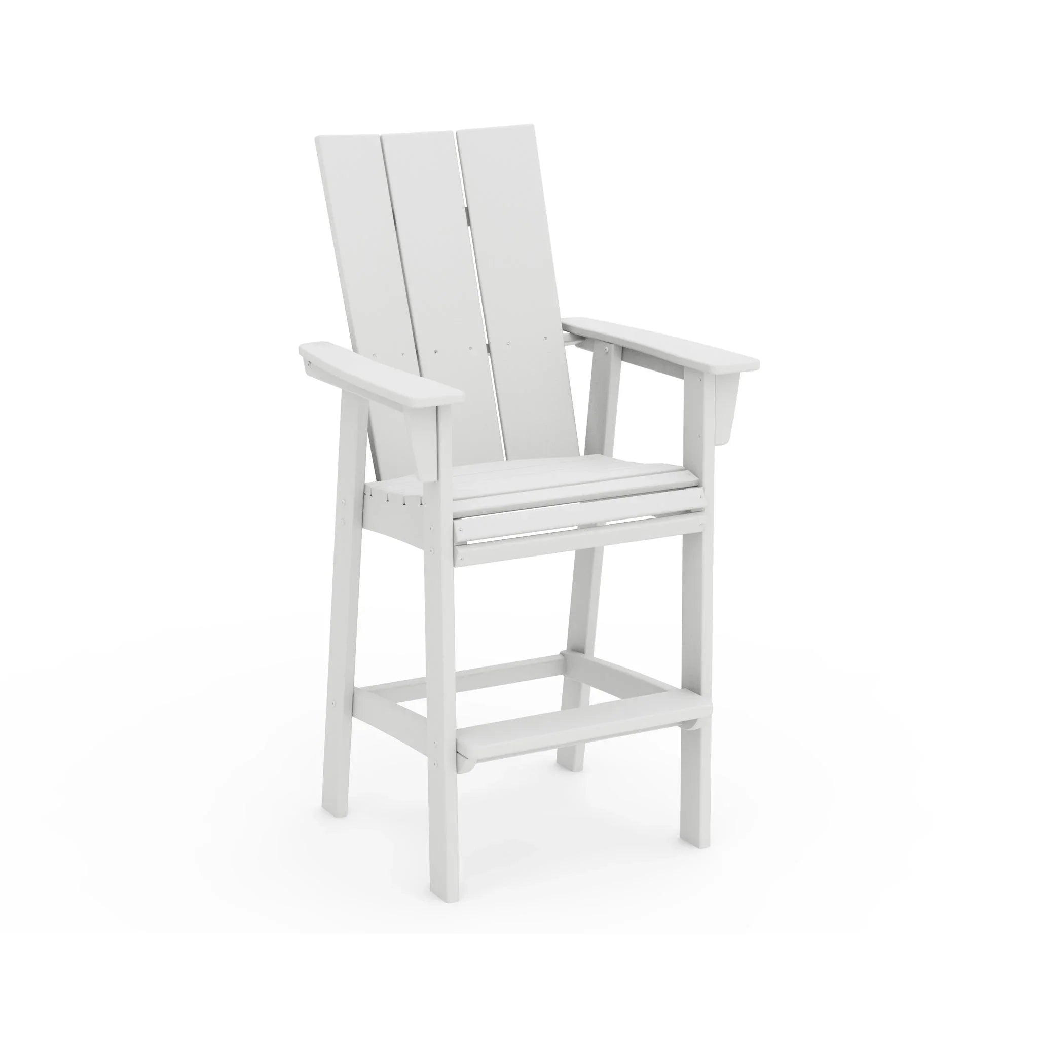Modern Curveback Adirondack Bar Arm Chair 16