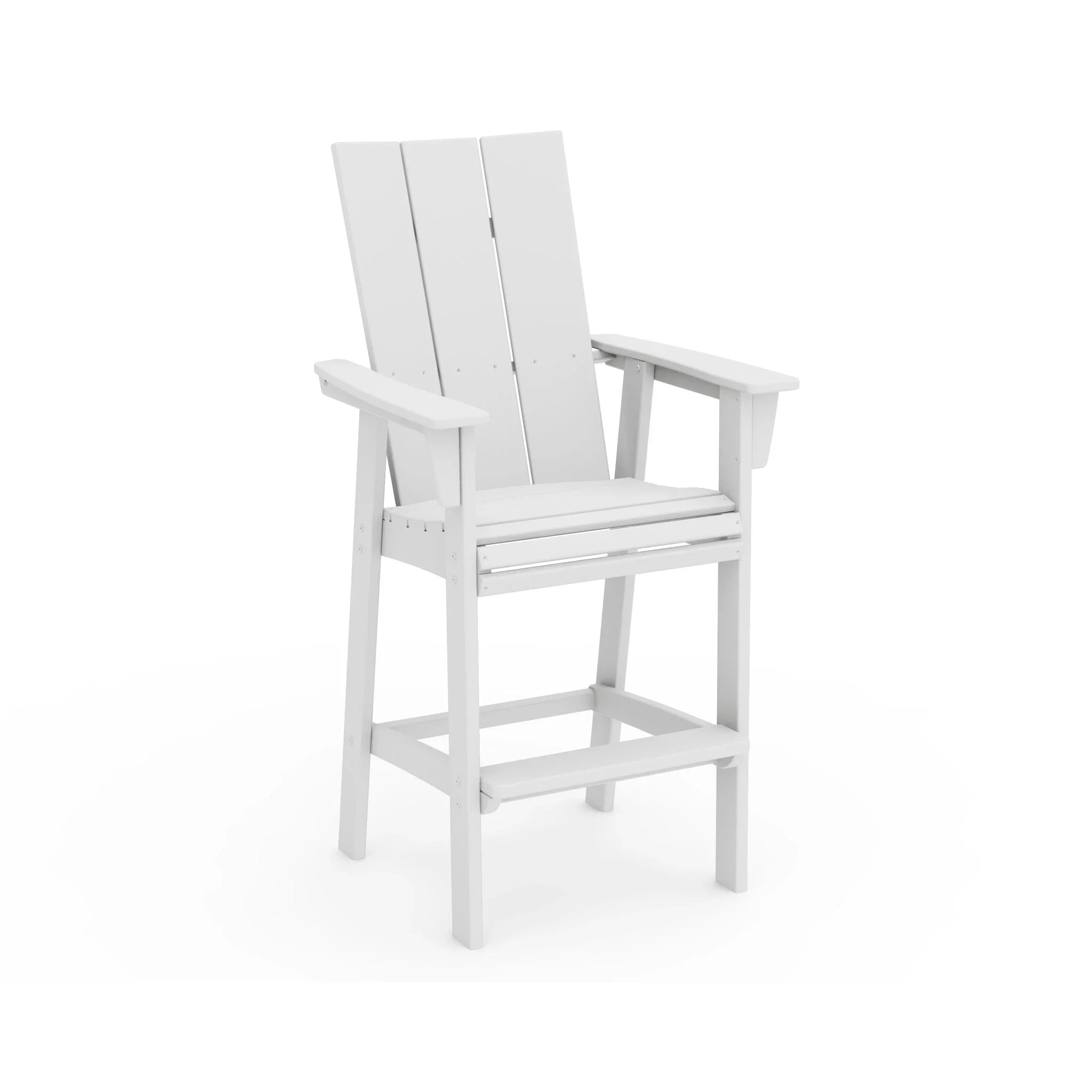 Modern Curveback Adirondack Bar Arm Chair 6