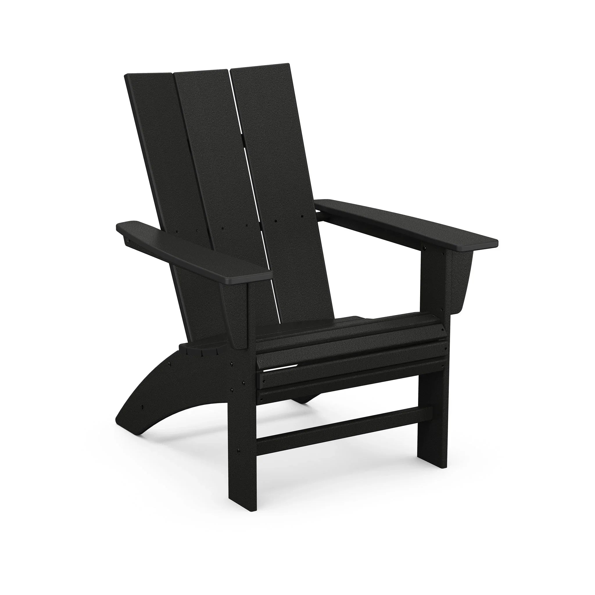 Modern Curveback Adirondack Chair AD620 by POLYWOOD