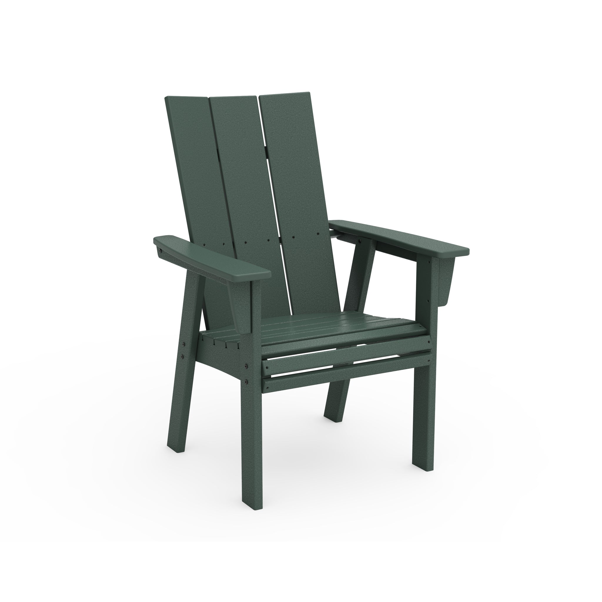 Modern Curveback Adirondack Dining Arm Chair 2