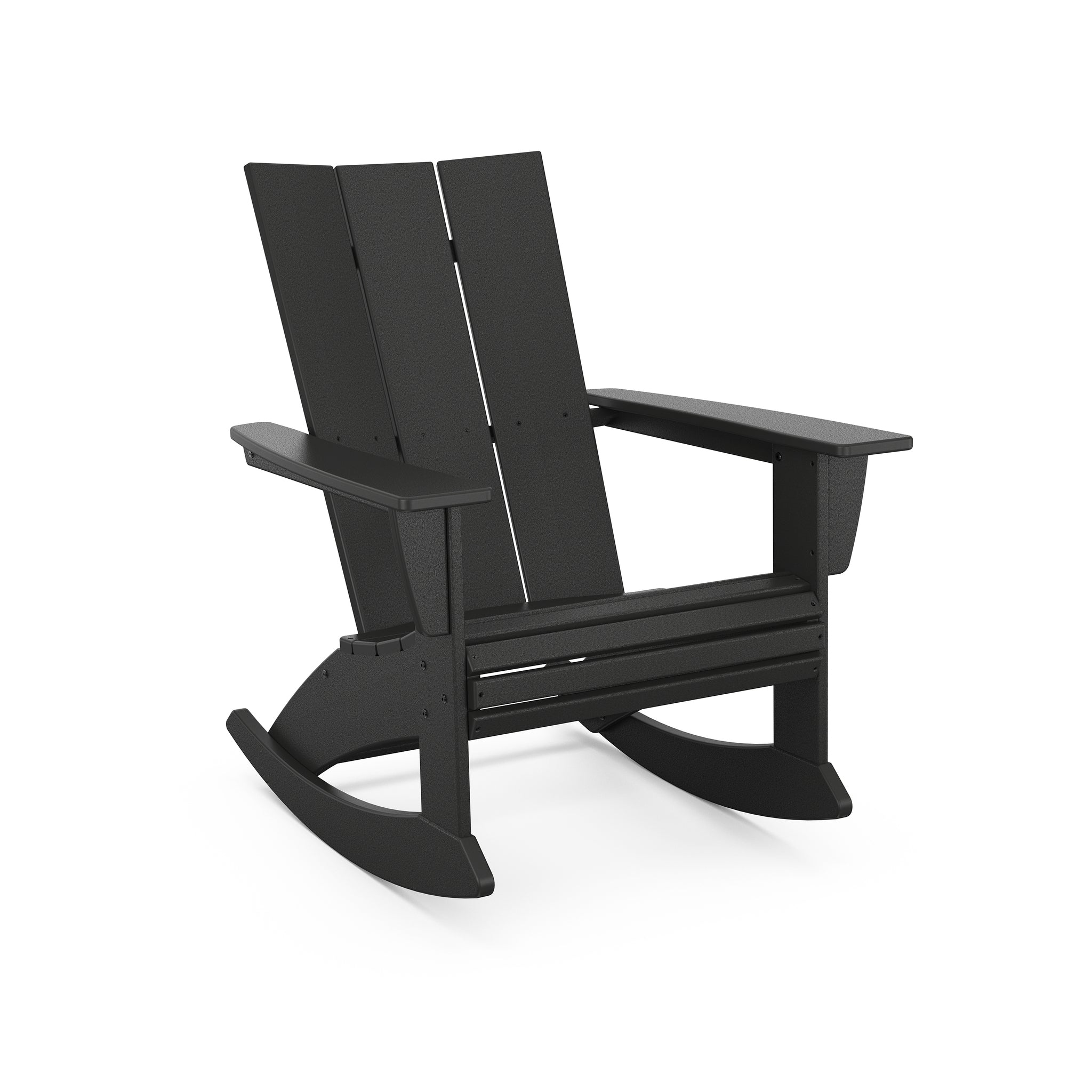 Modern Curveback Adirondack Rocking Chair