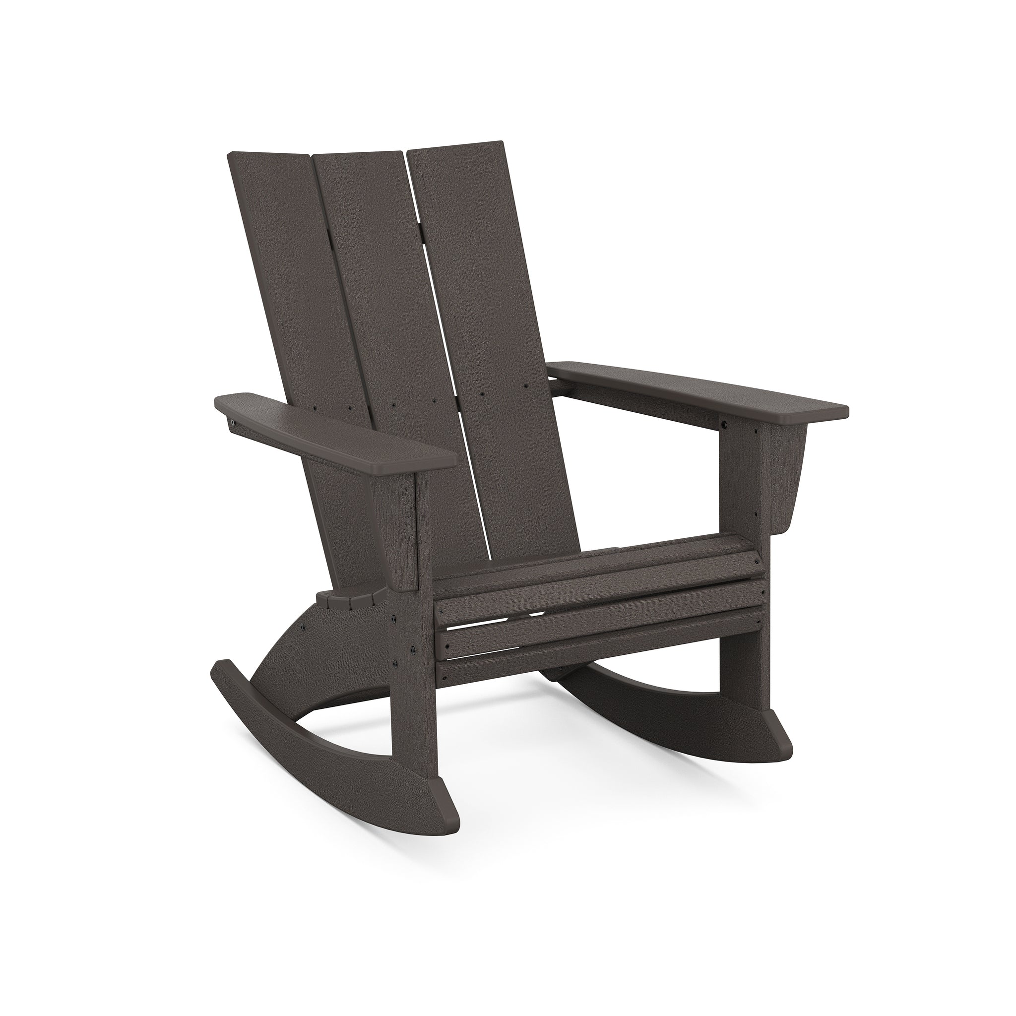 Modern Curveback Adirondack Rocking Chair 14