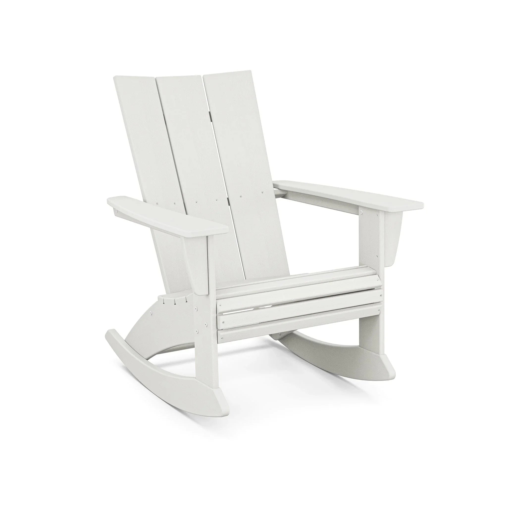 Modern Curveback Adirondack Rocking Chair 16