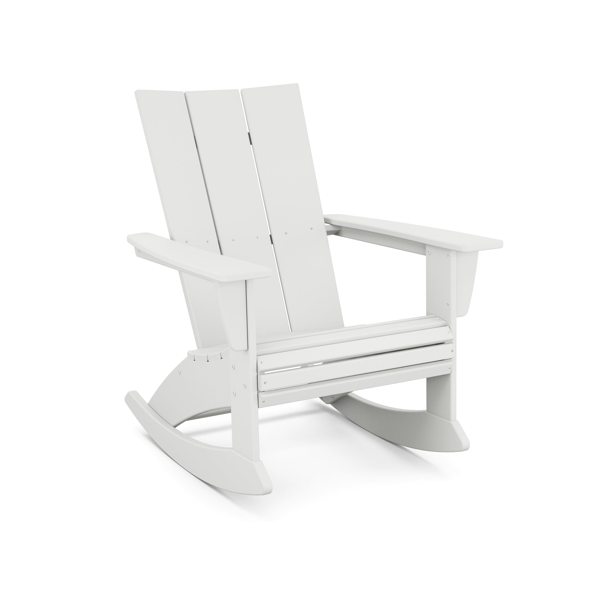 Modern Curveback Adirondack Rocking Chair 6