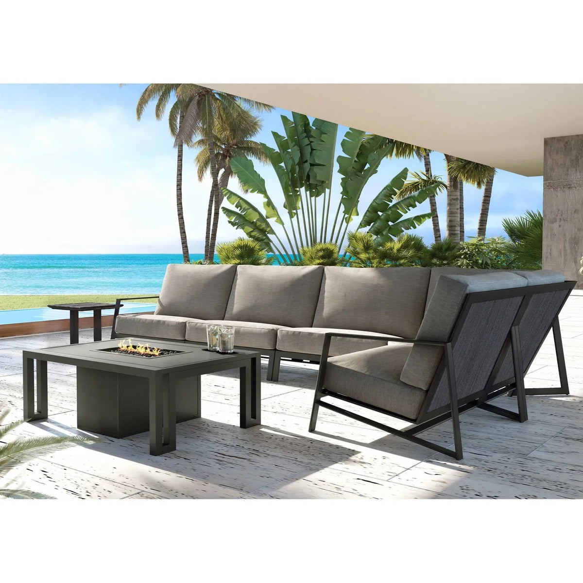 Moderna 20" Square Side Table 2