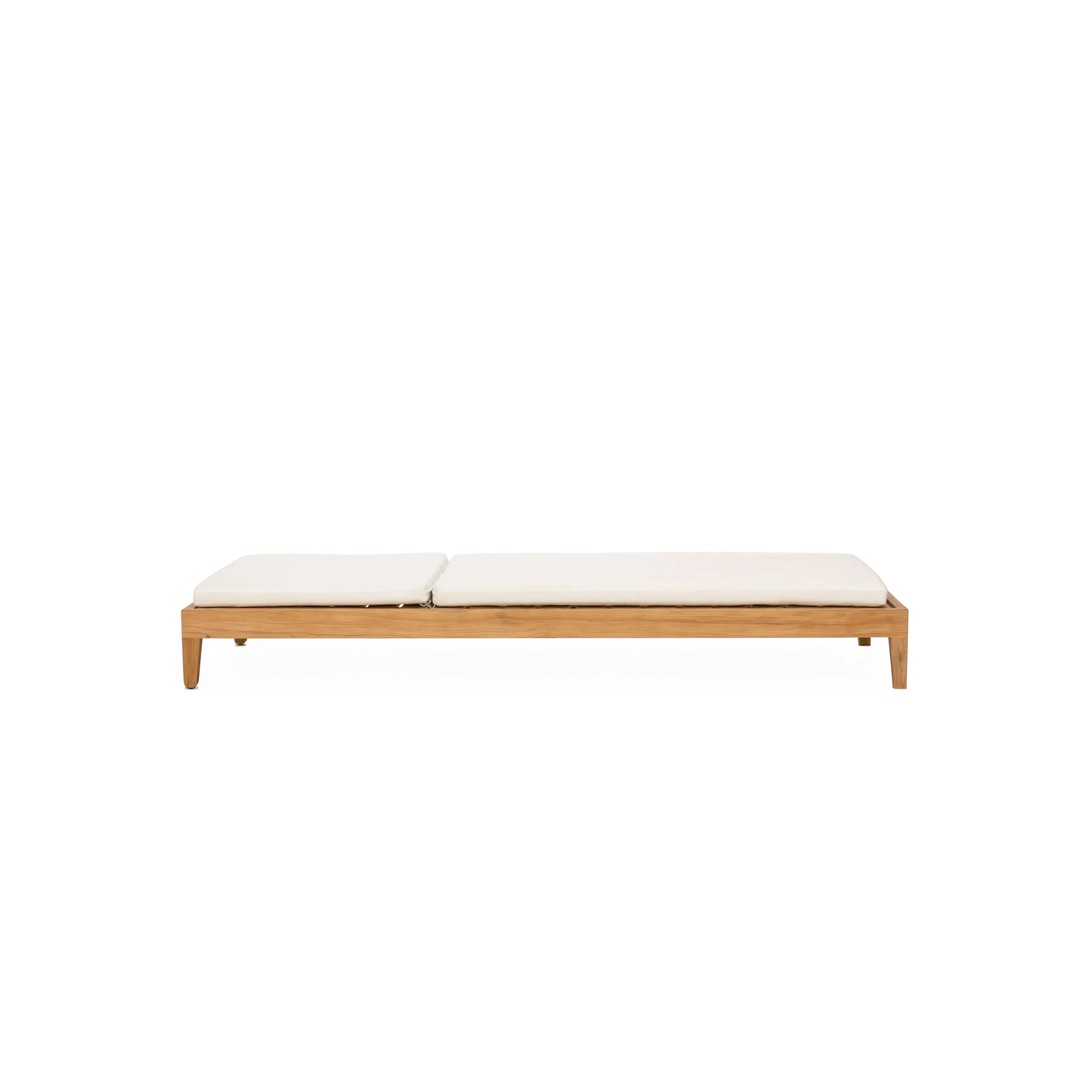 Classic Teak Chaise Lounge