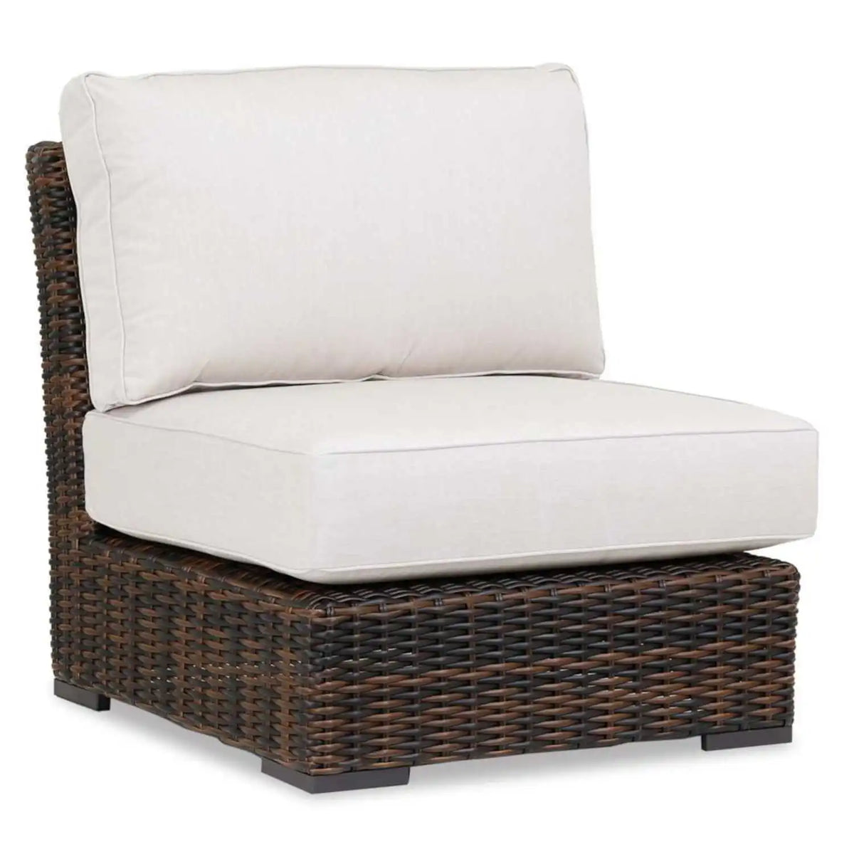 Montecito Wicker Armless Club Chair SW2501-AC by Sunset West 4