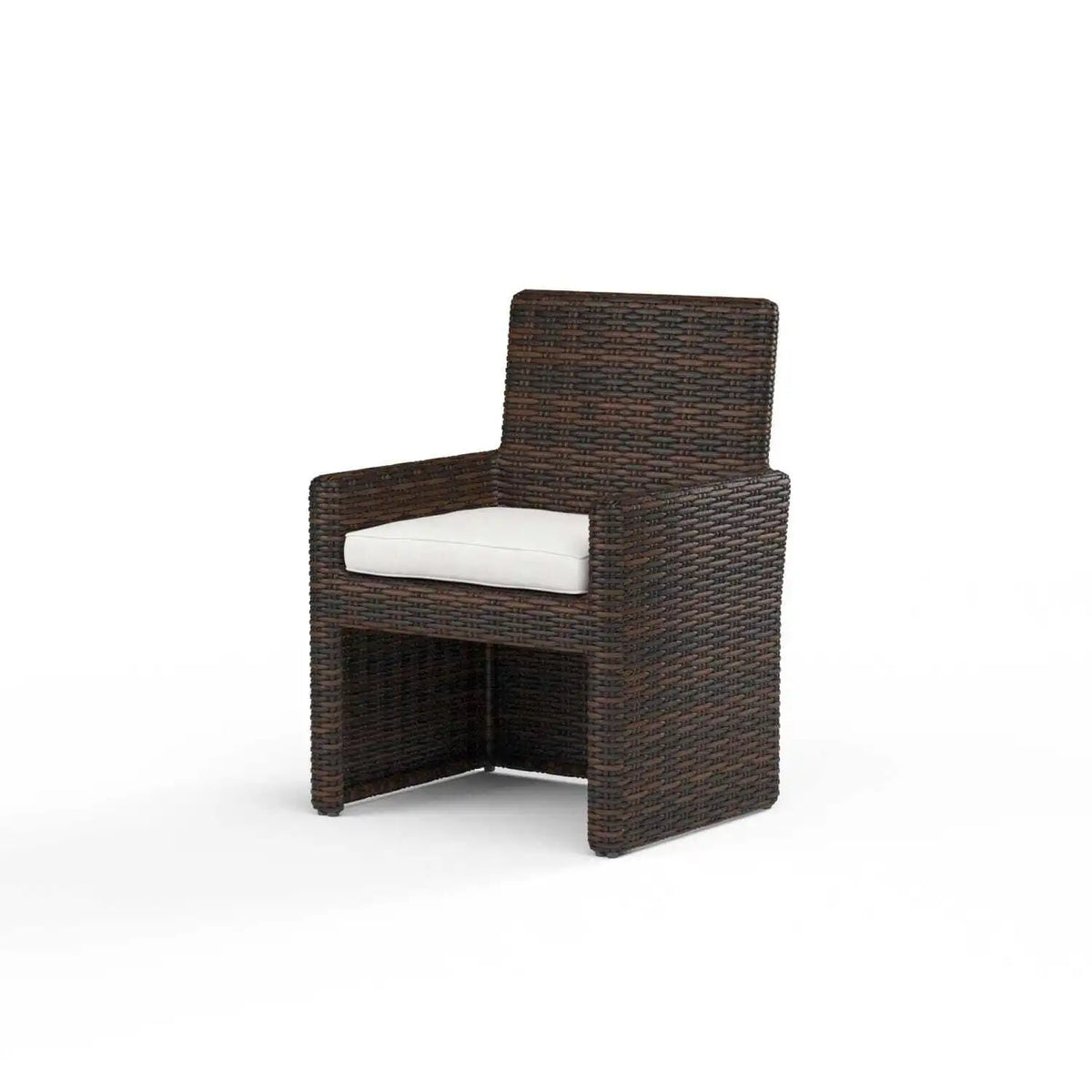 Montecito Wicker Cushioned Dining Arm Chair SW2501-1 by Sunset West 4