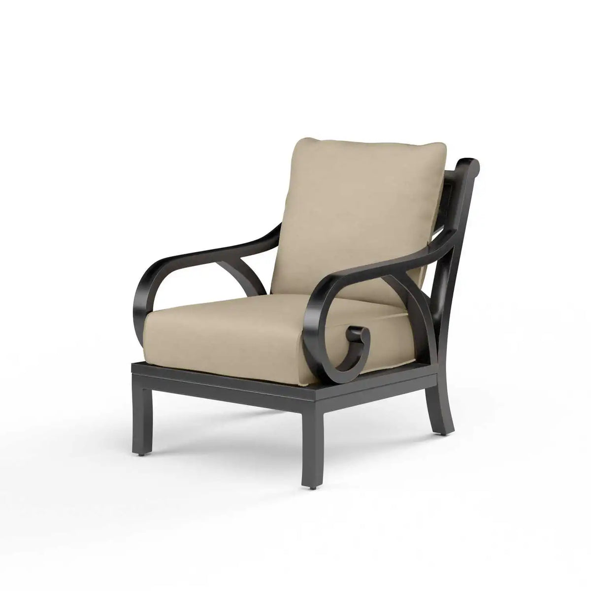 Monterey Aluminum Club Chair SW3001-21 by Sunset West 5