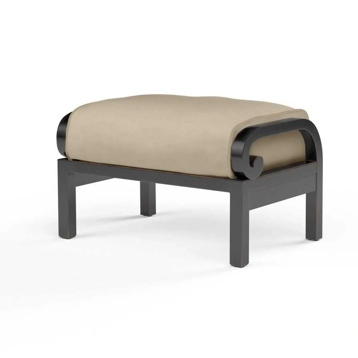 Monterey Aluminum Ottoman SW3001-OTT by Sunset West 1