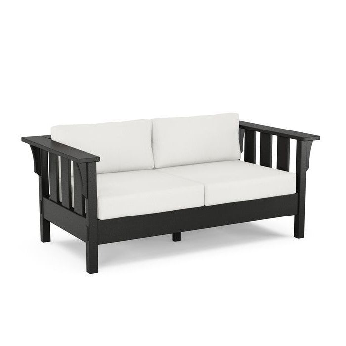 Acadia Deep Seating Loveseat - Black