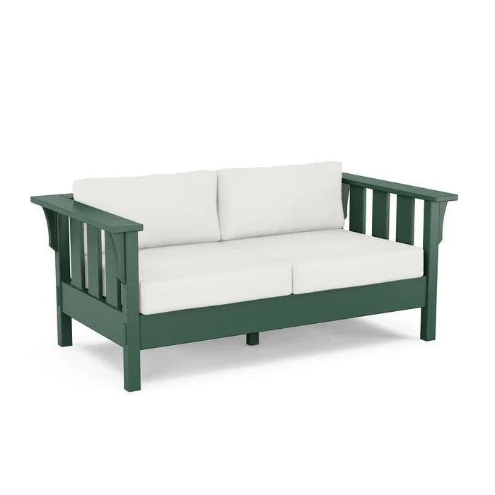 Acadia Deep Seating Loveseat - Green
