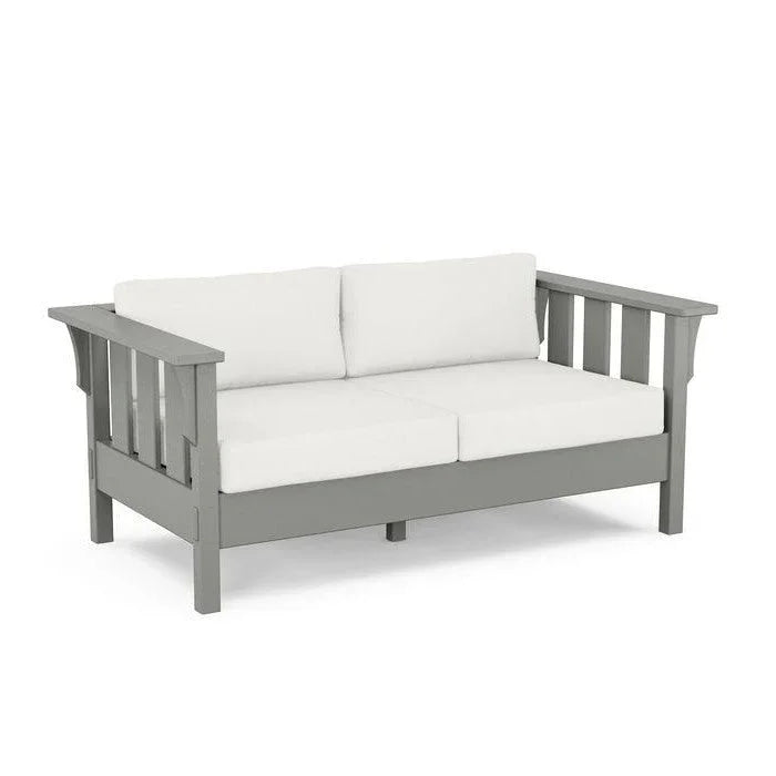 Acadia Deep Seating Loveseat - Slate Grey