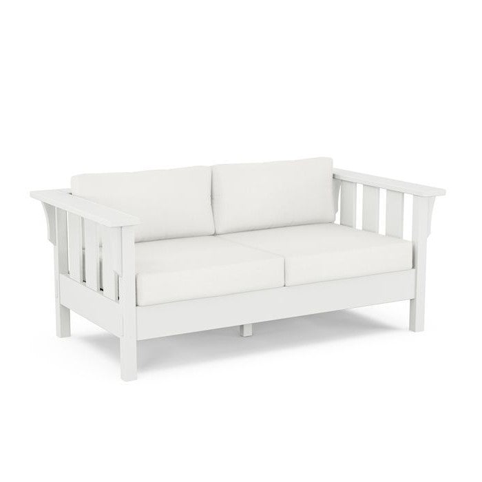 Acadia Deep Seating Loveseat - White