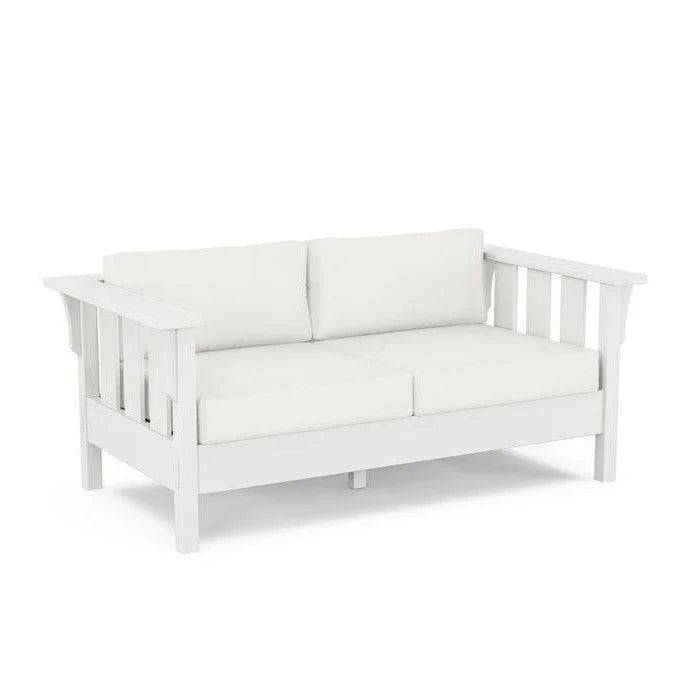 Acadia Deep Seating Loveseat - White