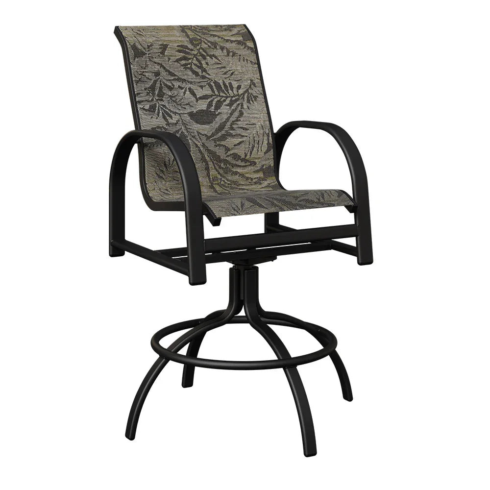 Murphy Sling Swivel Bar Chair