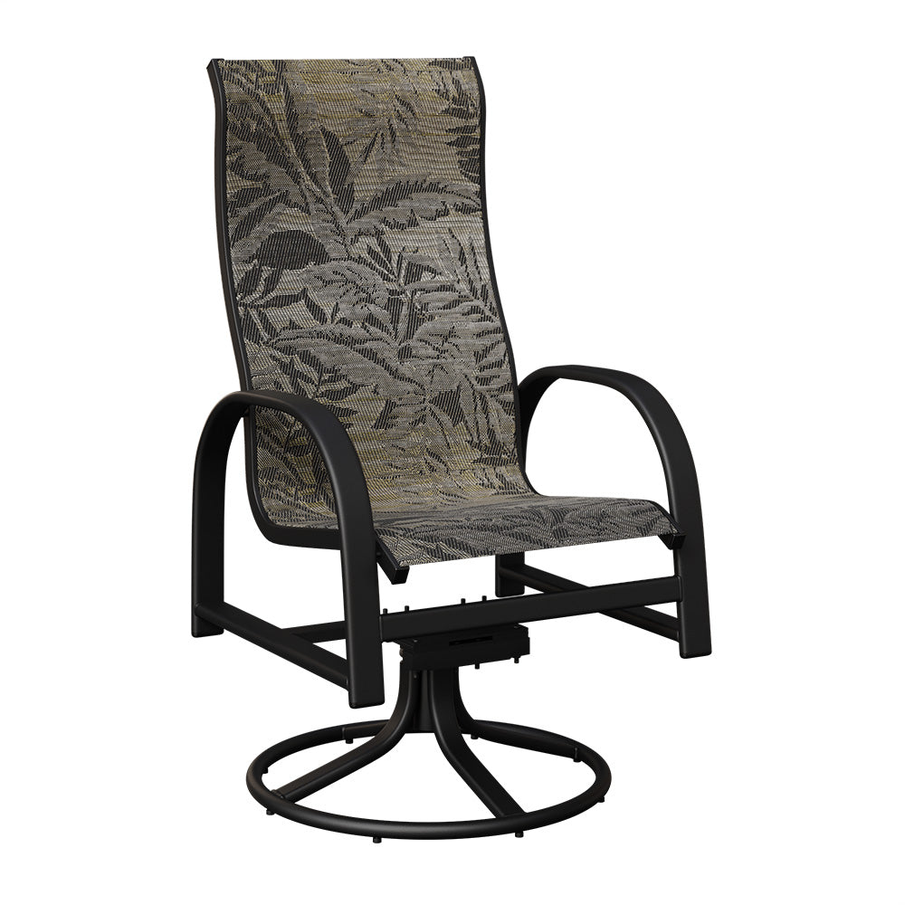 Murphy Sling High Back Dining Swivel Rocker
