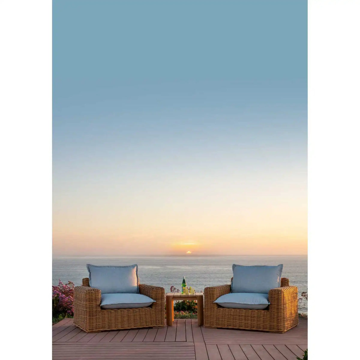 Natural Teak End Table SW5706-ET by Sunset West 8