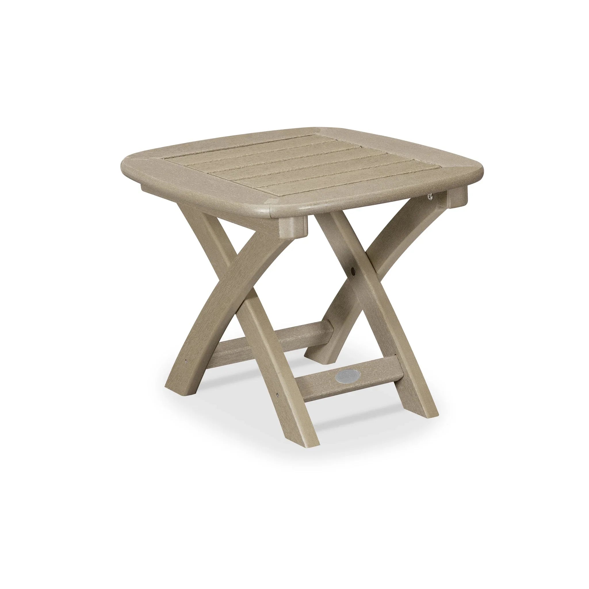 Nautical 21" x 18" Side Table 8