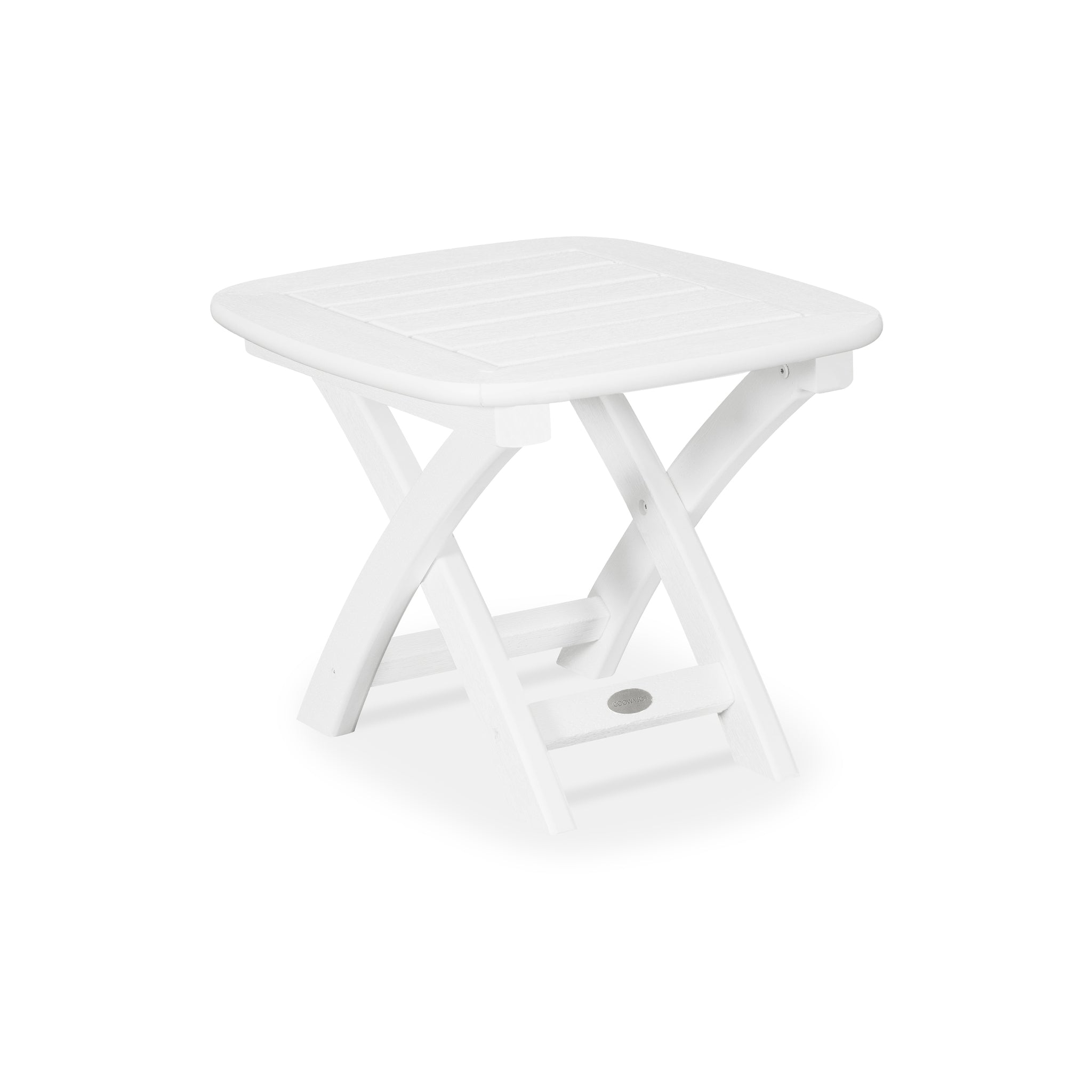 Nautical 21" x 18" Side Table 9