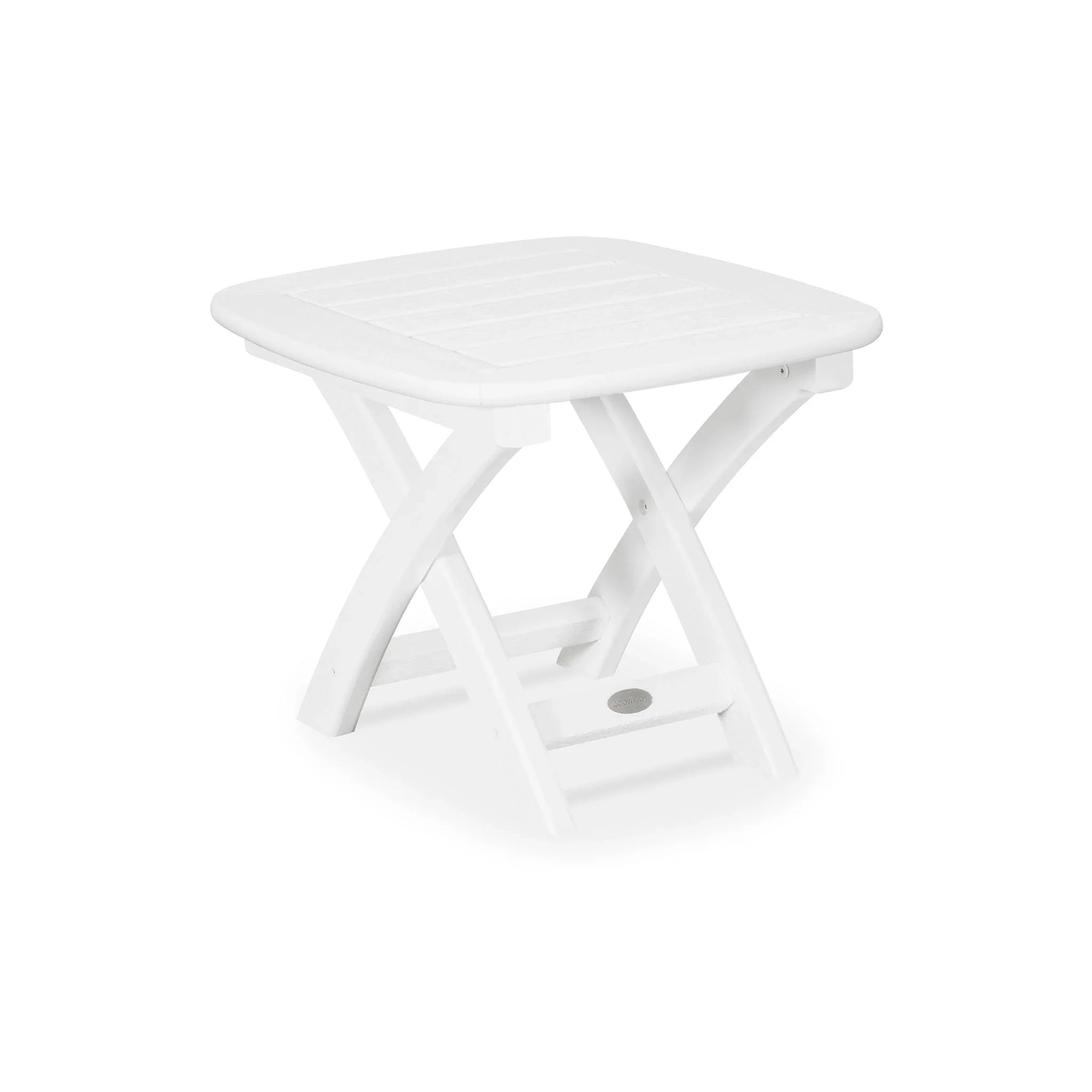 Nautical 21" x 18" Side Table 9