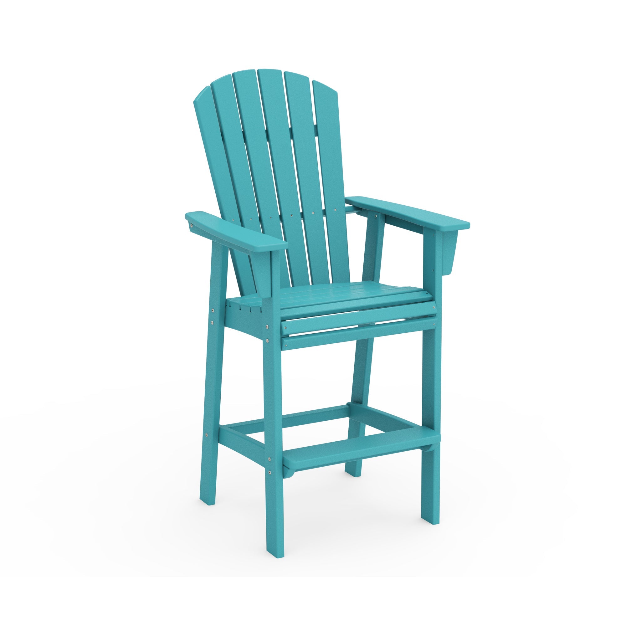 Nautical Curveback Adirondack Bar Arm Chair 7