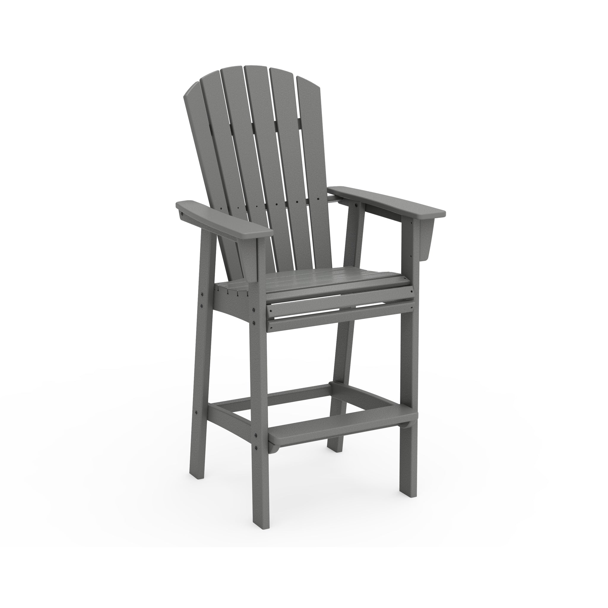 Nautical Curveback Adirondack Bar Arm Chair 1