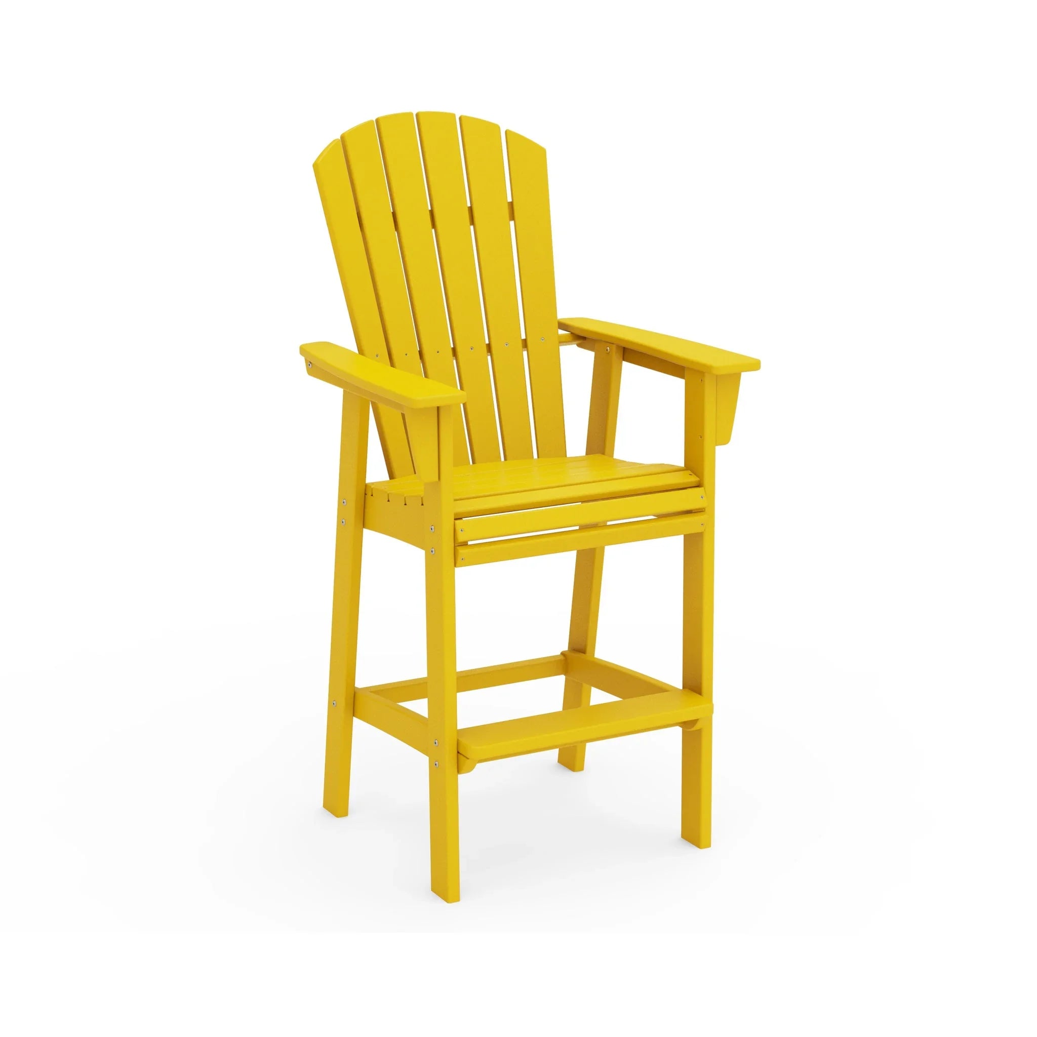 Nautical Curveback Adirondack Bar Arm Chair 8