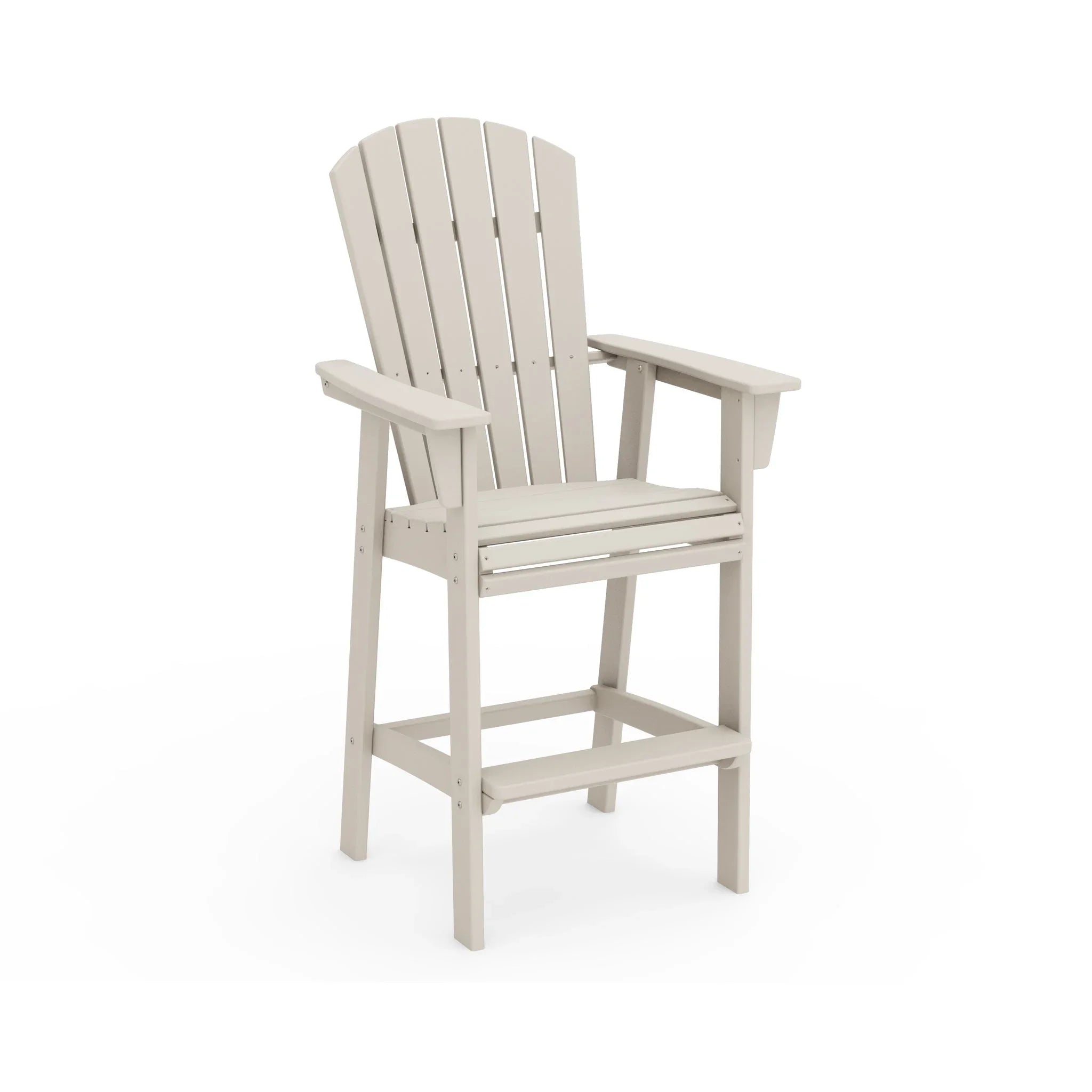 Nautical Curveback Adirondack Bar Arm Chair 5