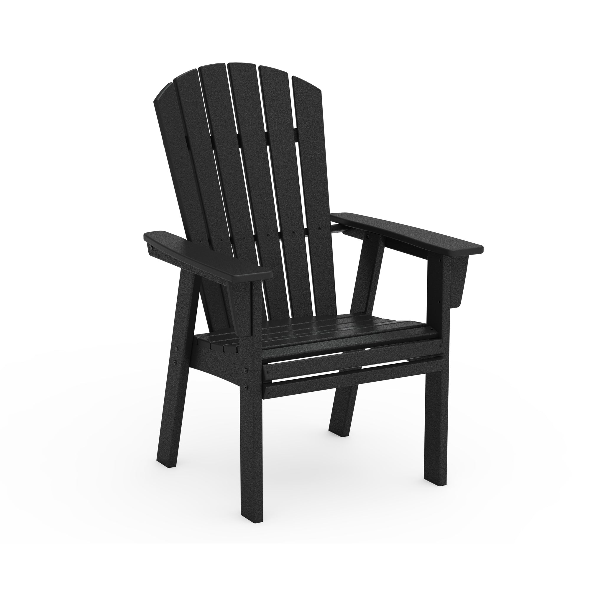 Nautical Curveback Adirondack Dining Arm Chair
