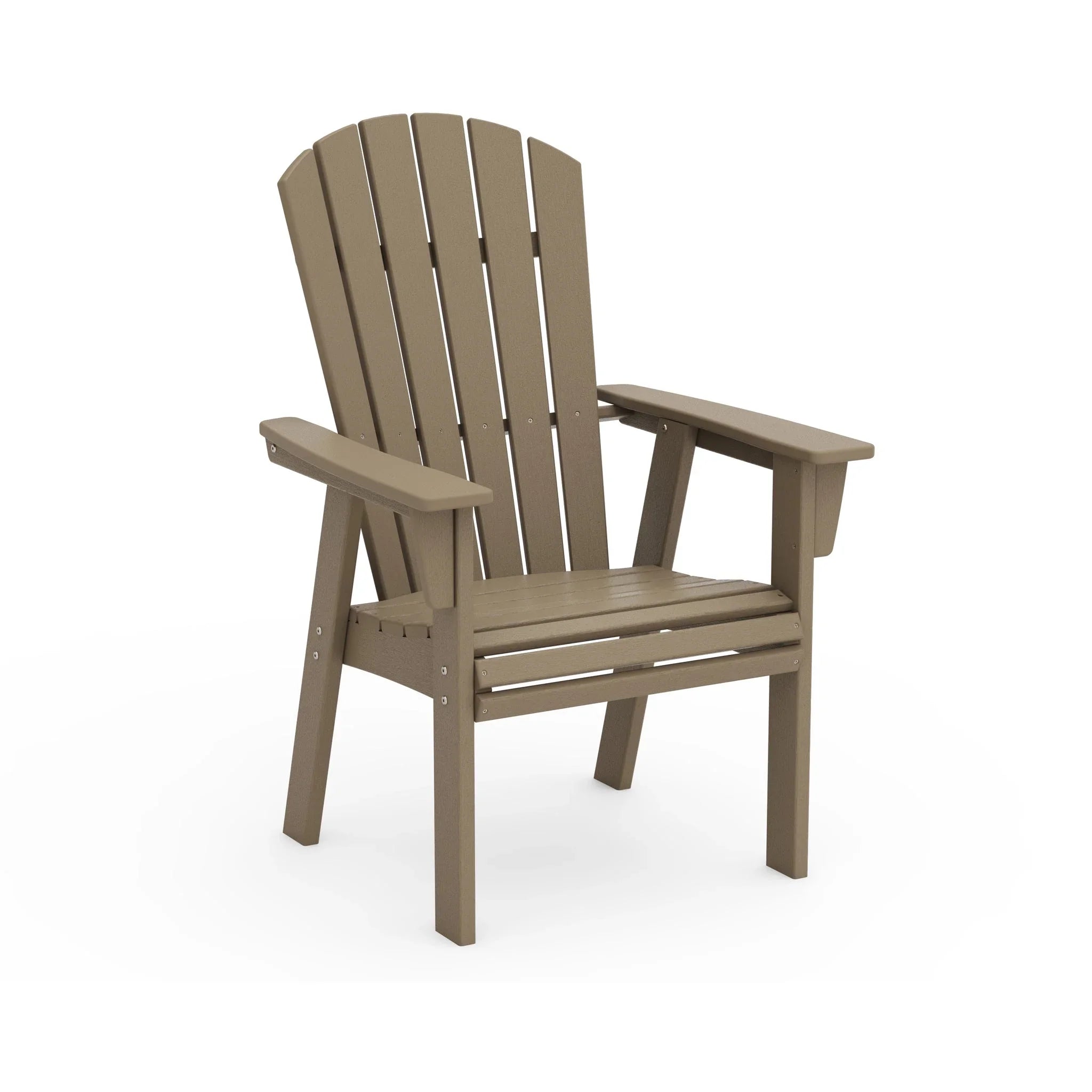 Nautical Curveback Adirondack Dining Arm Chair 15