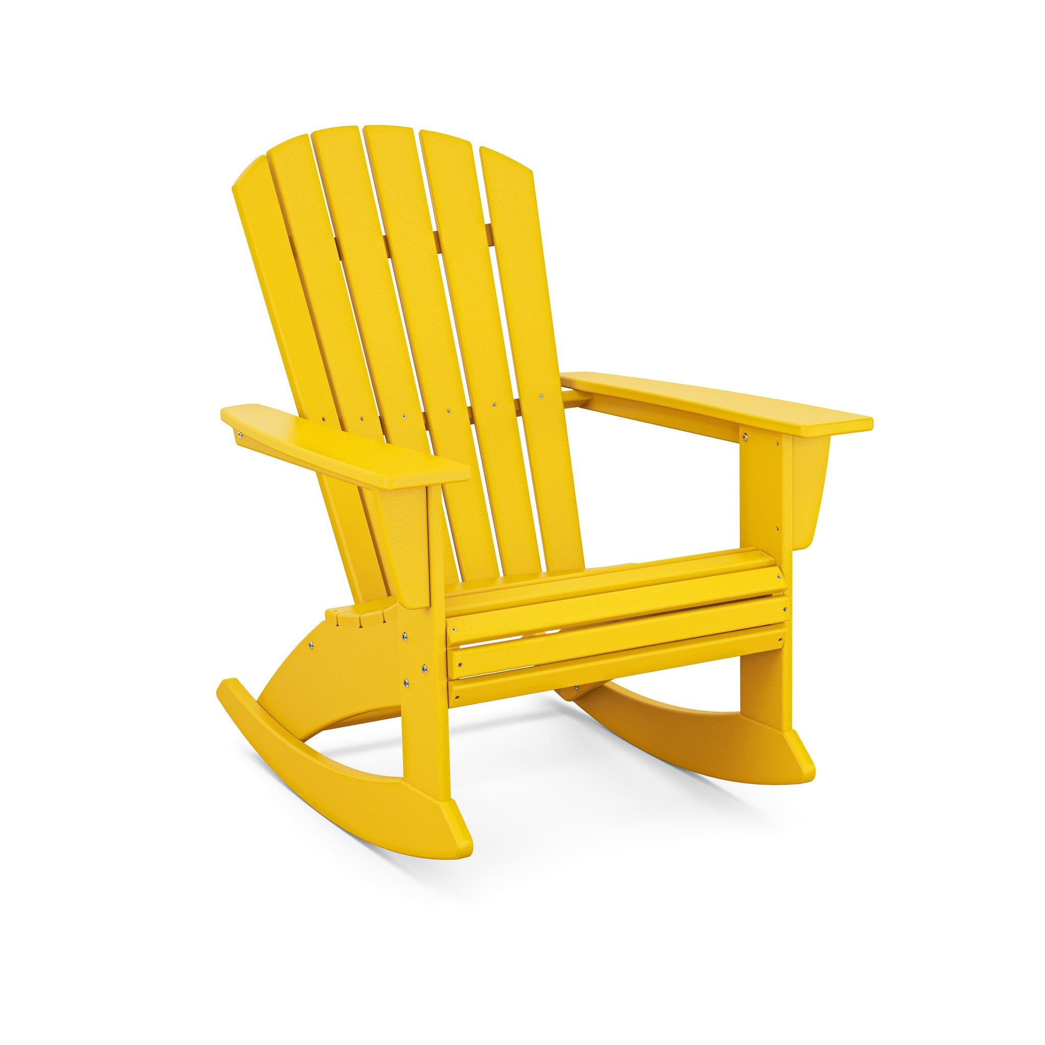 Nautical Curveback Adirondack Rocking Chair 8