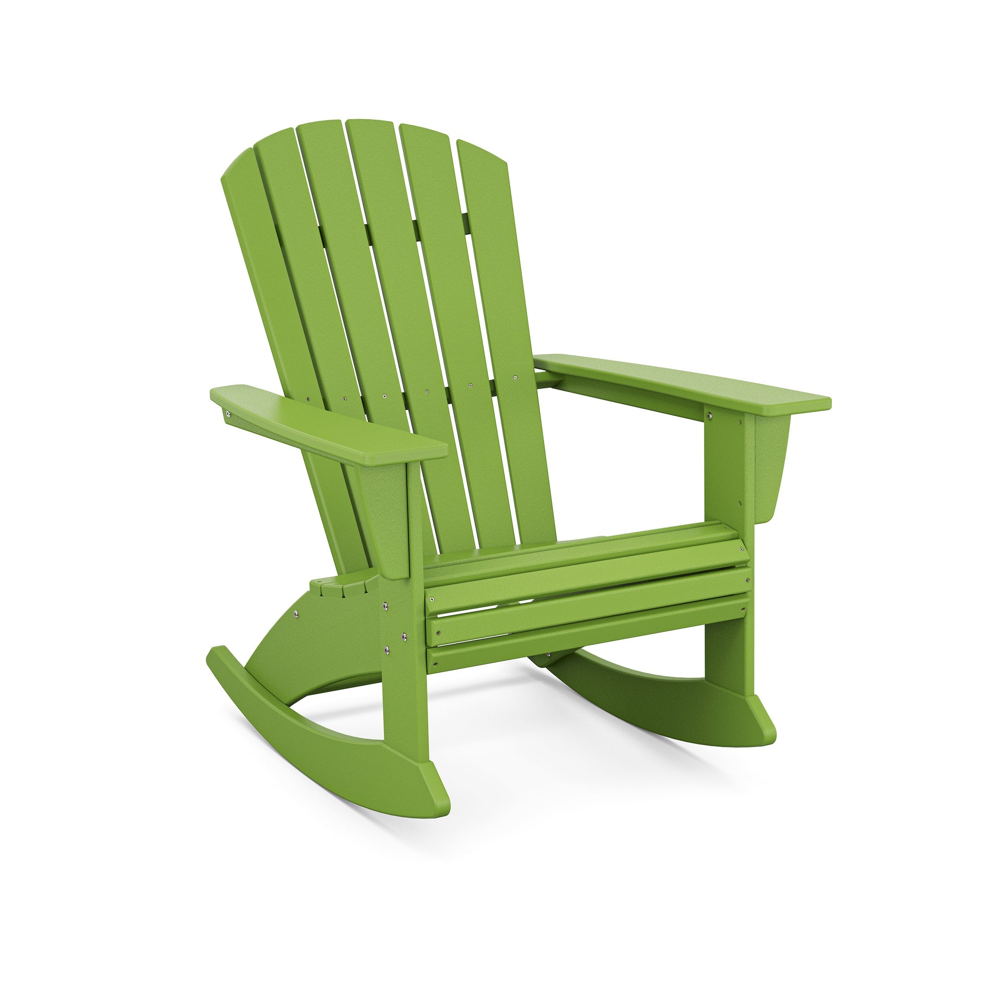 Nautical Curveback Adirondack Rocking Chair 9