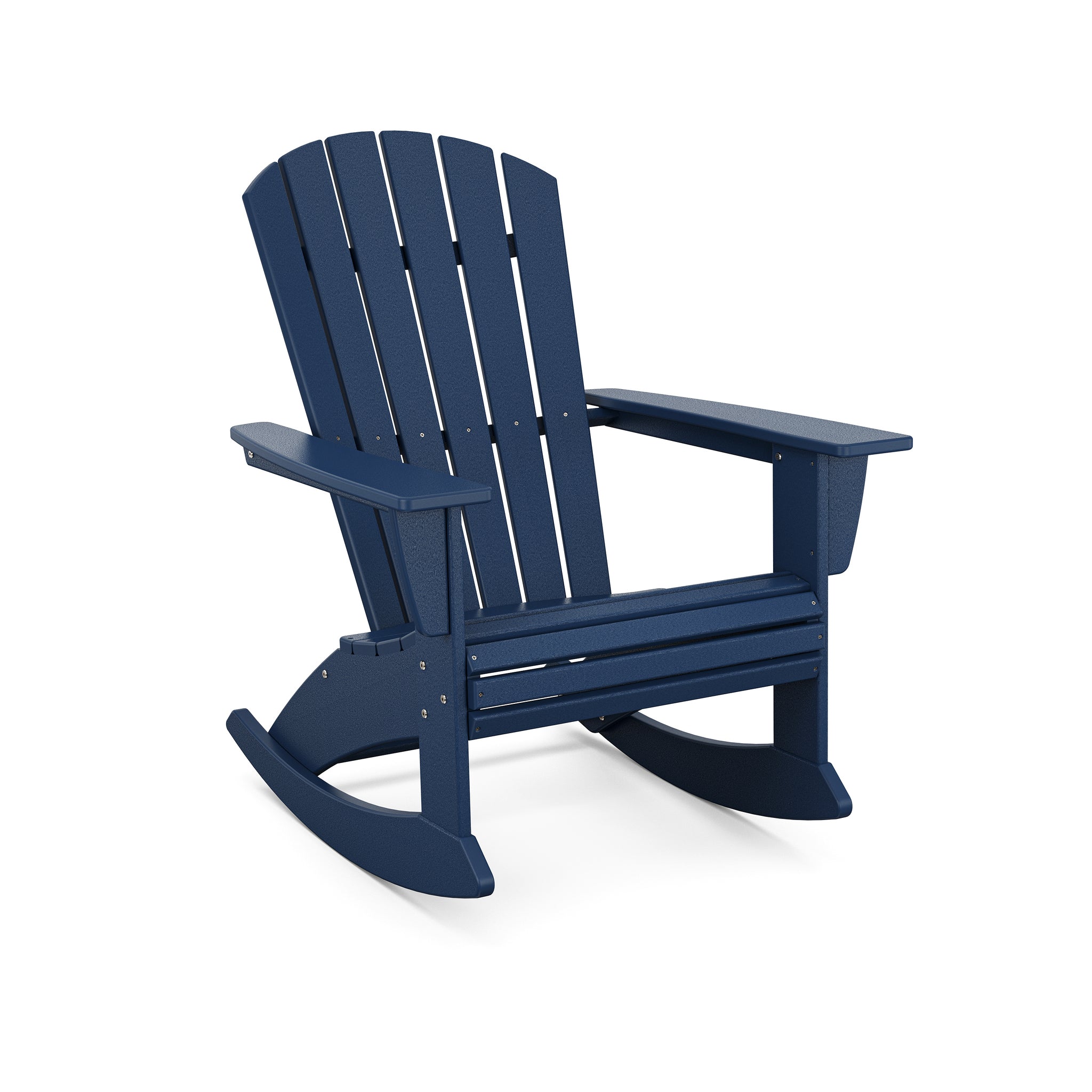 Nautical Curveback Adirondack Rocking Chair 10