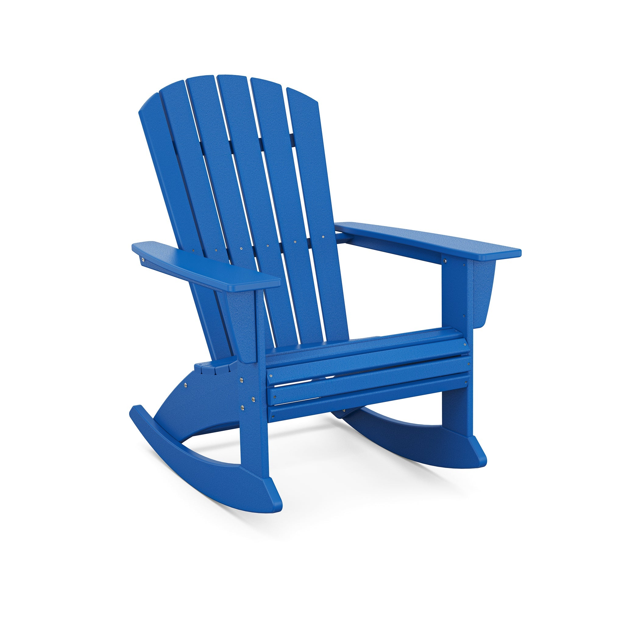 Nautical Curveback Adirondack Rocking Chair 11