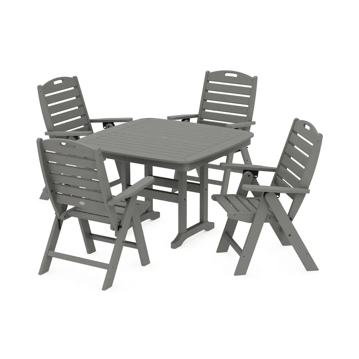 Nautical Highback Chair 5-Piece Dining Set 10