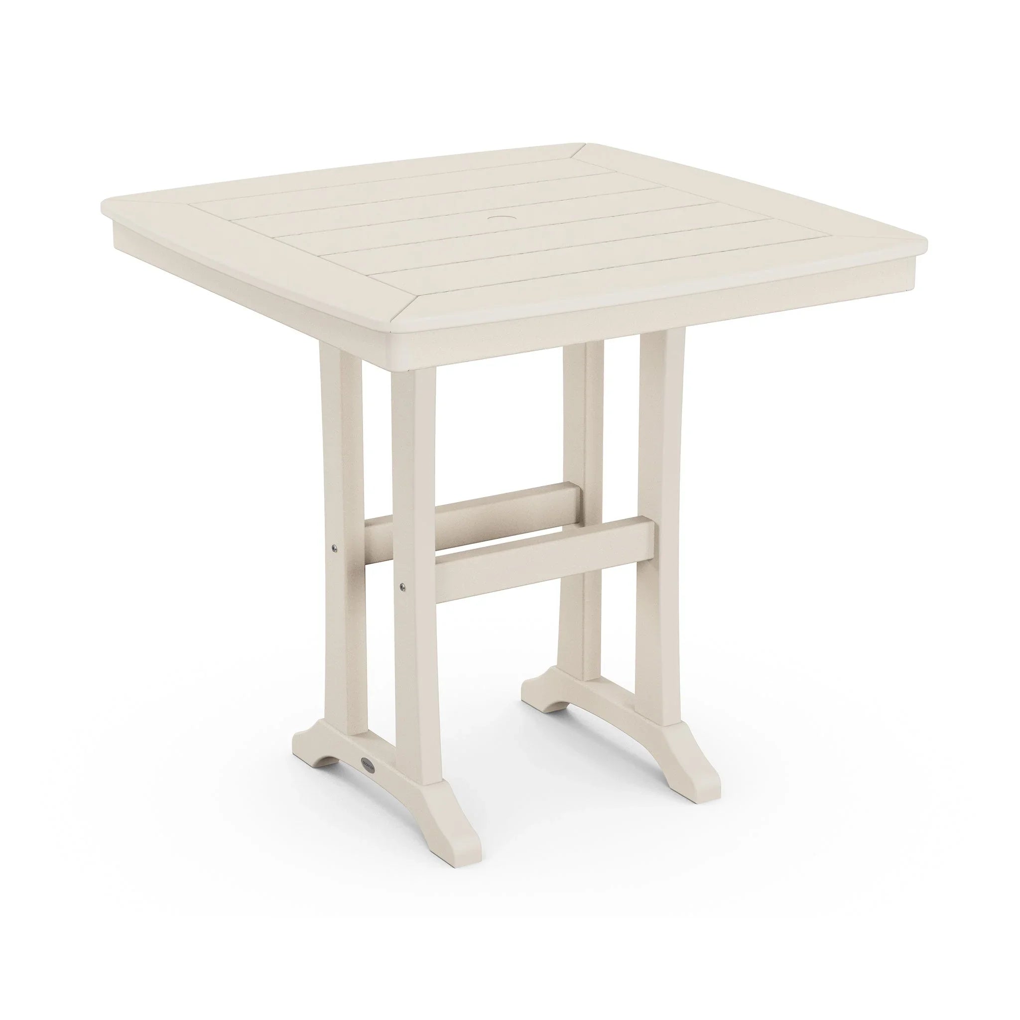 Nautical Trestle 37" Counter Table 5