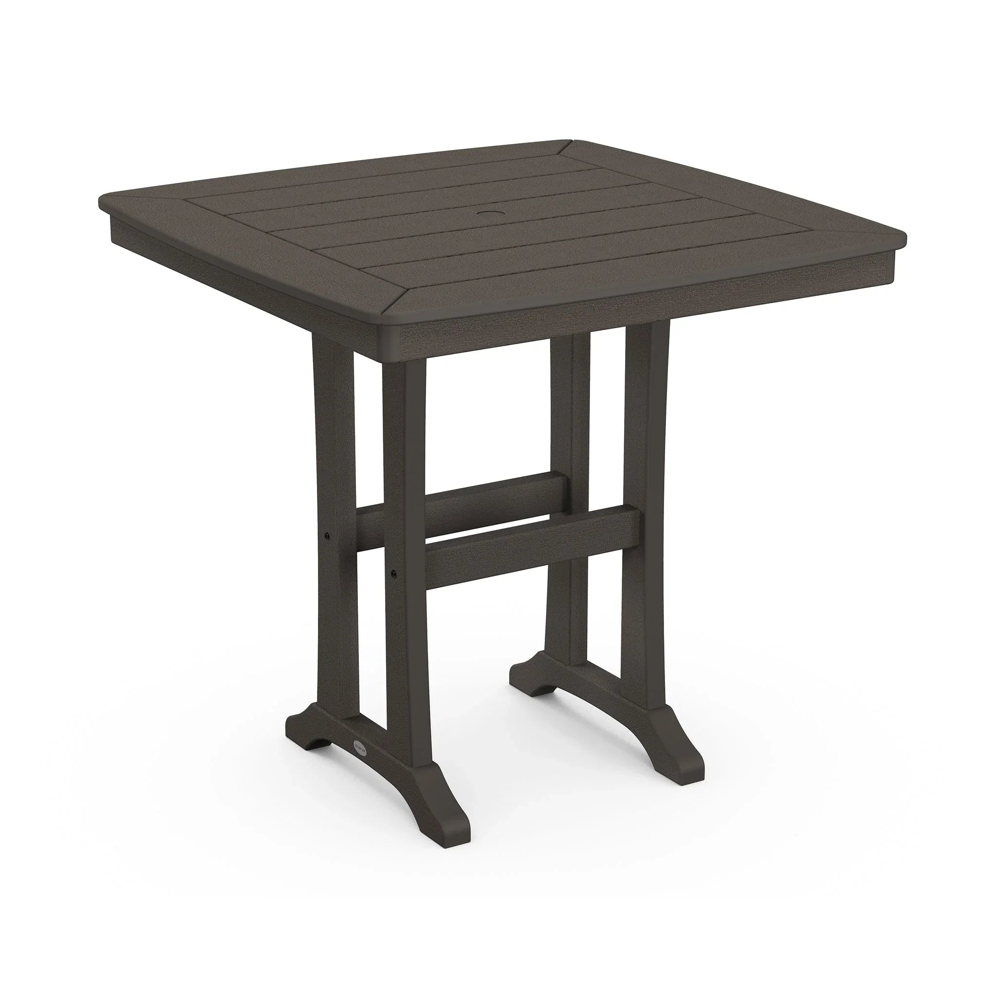 Nautical Trestle 37" Counter Table 7