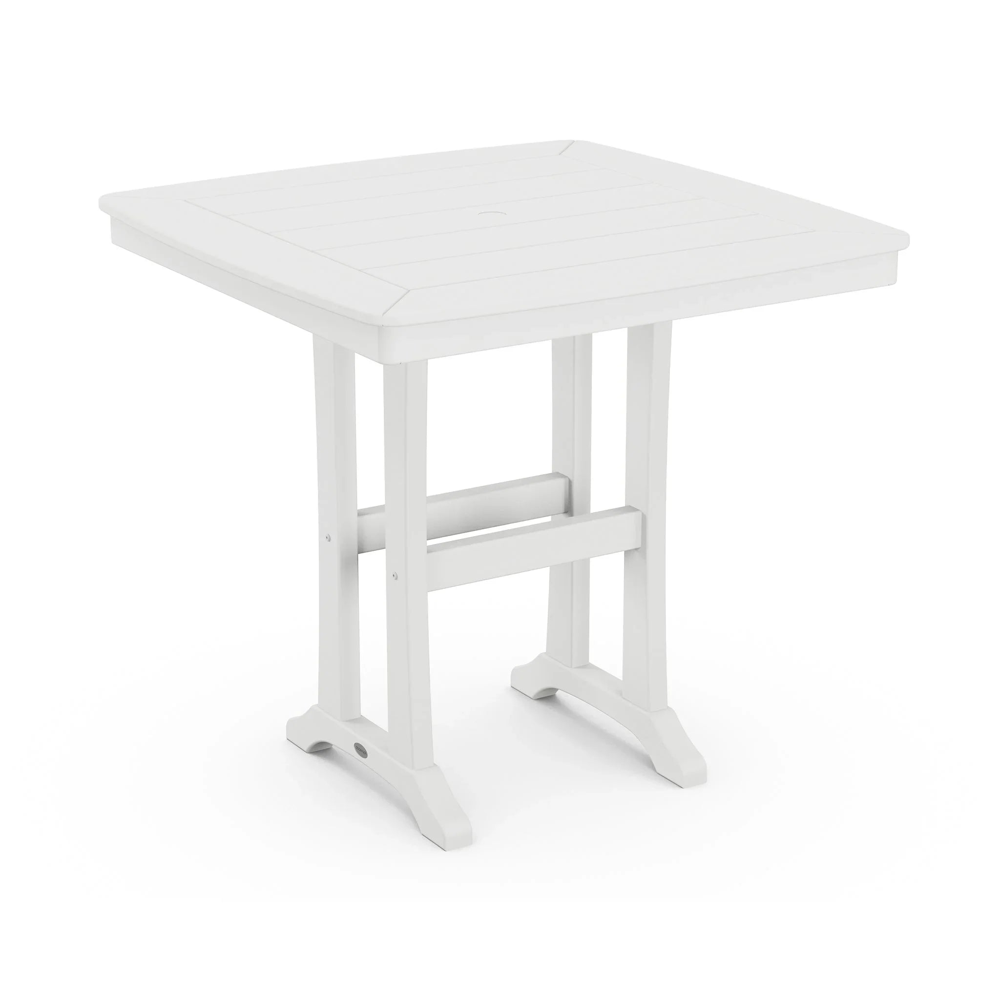 Nautical Trestle 37" Counter Table 6